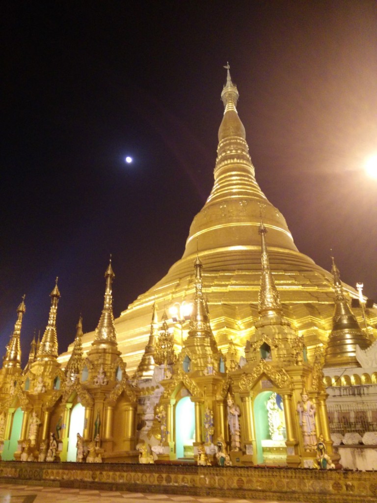 Shwedagon Pagoda.