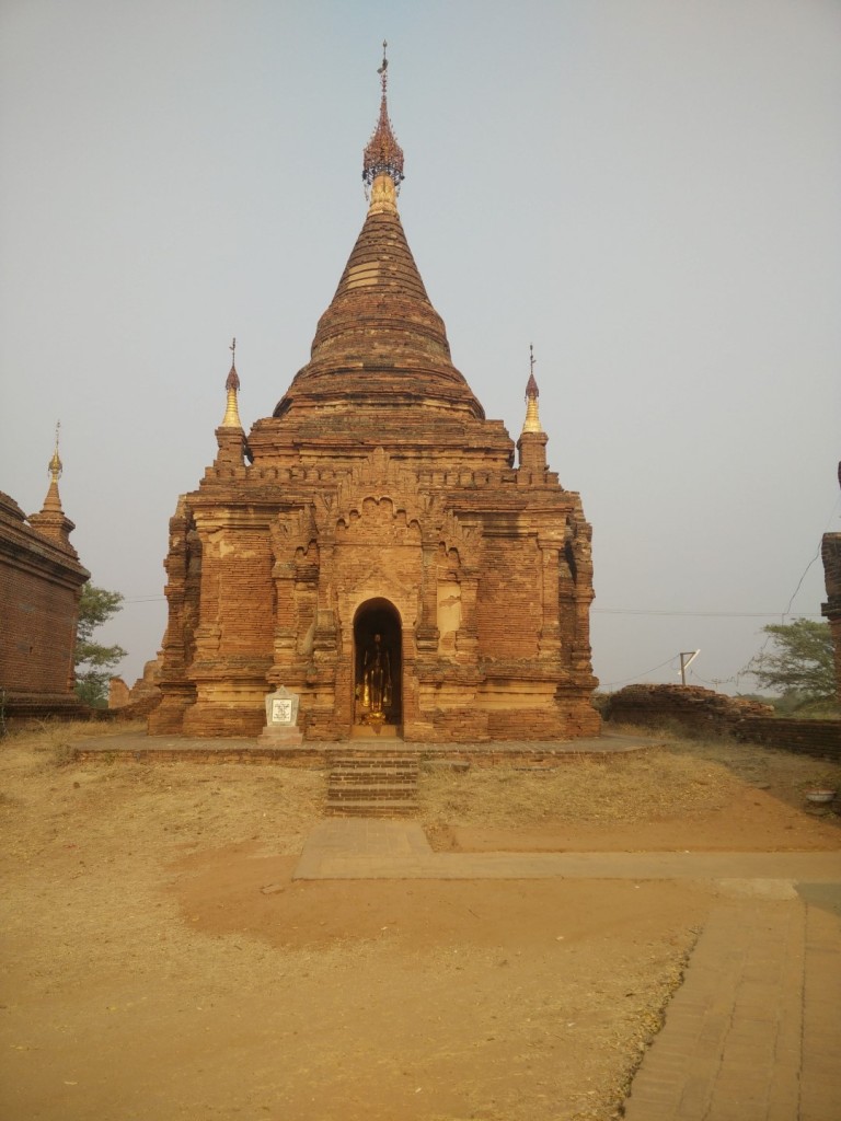 One of the temples in Bagan.