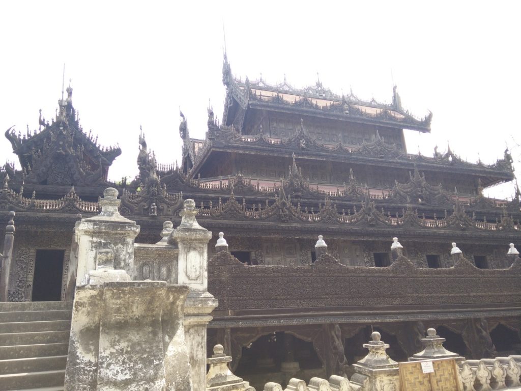 A monastery in Mandalay.