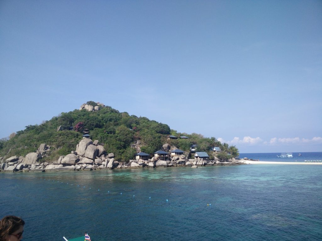 A beautiful view on my way to Koh Tao.