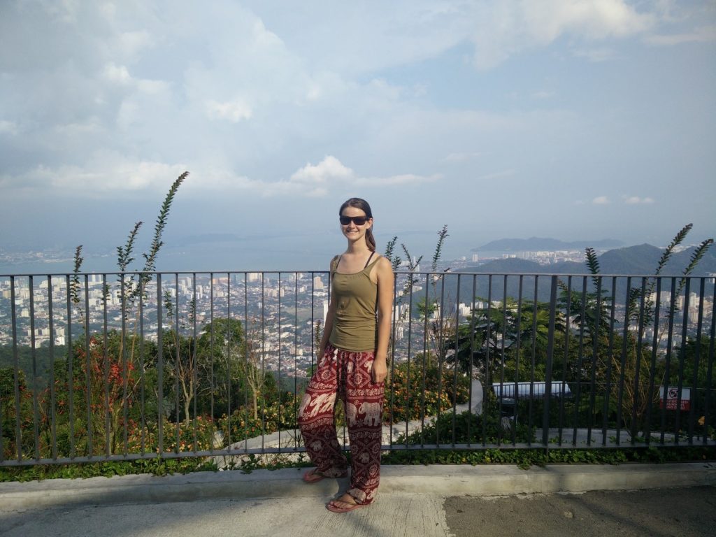 At the top of the Penang Hill.