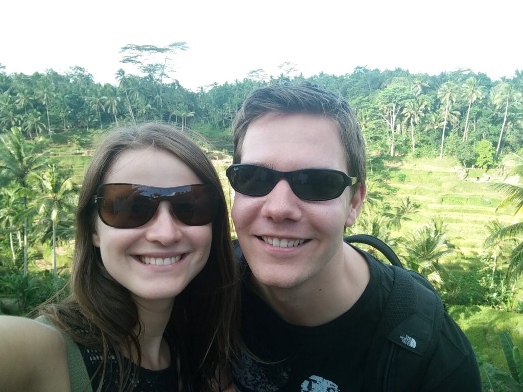 Us at the rice terraces :)