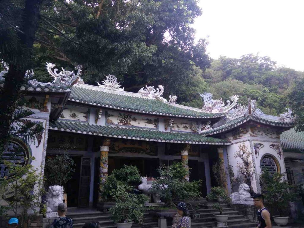 One of the Marble Mountain temples. 